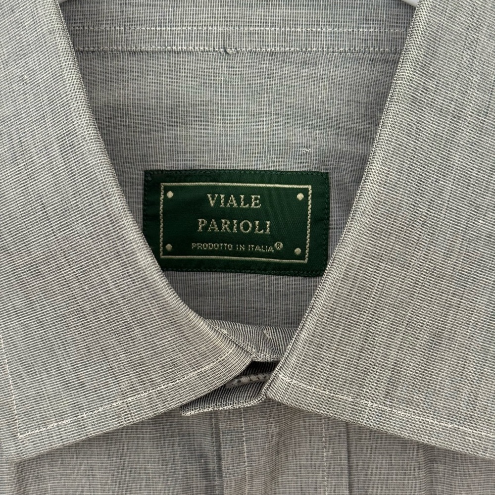 Men's Grey Dress Shirt